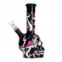 Стеклянный бонг Skull Mix Print (Black)