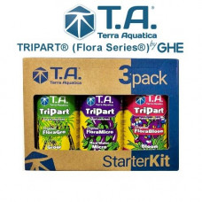 Комплект добрив Terra Aquatica (GHE) StarterKit Tripart Hard Water для жорсткої води