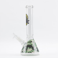 Camo Pixel Glass bong