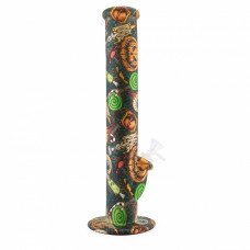 Силіконовий бонг Glow Print Tube