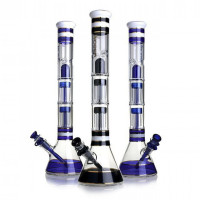 Phoenix High Double Arms Beaker Glass bong