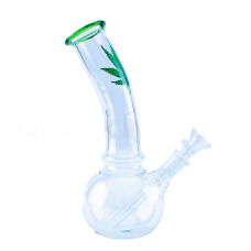 Small Leaf Glass bong