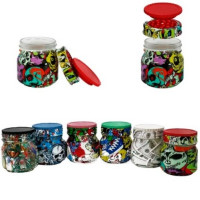 Контейнер стекло/гриндер 2в1, 150мл