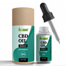 Масло CBD КБД 6000 мг 20%