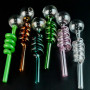 Glass smoking pipe “Oil Burner” GT-058CE