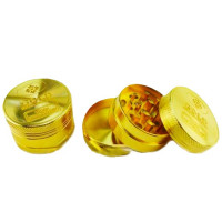 Grinder metal “Gold” GT-085C (3 parts)