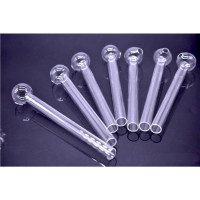 Трубка стеклянная курительная «Oil Burner» GT-039CE (15см)