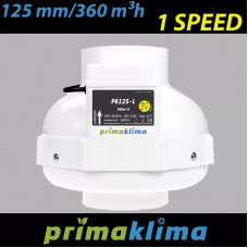 Duct fan for growbox Prima Klima PK125-L