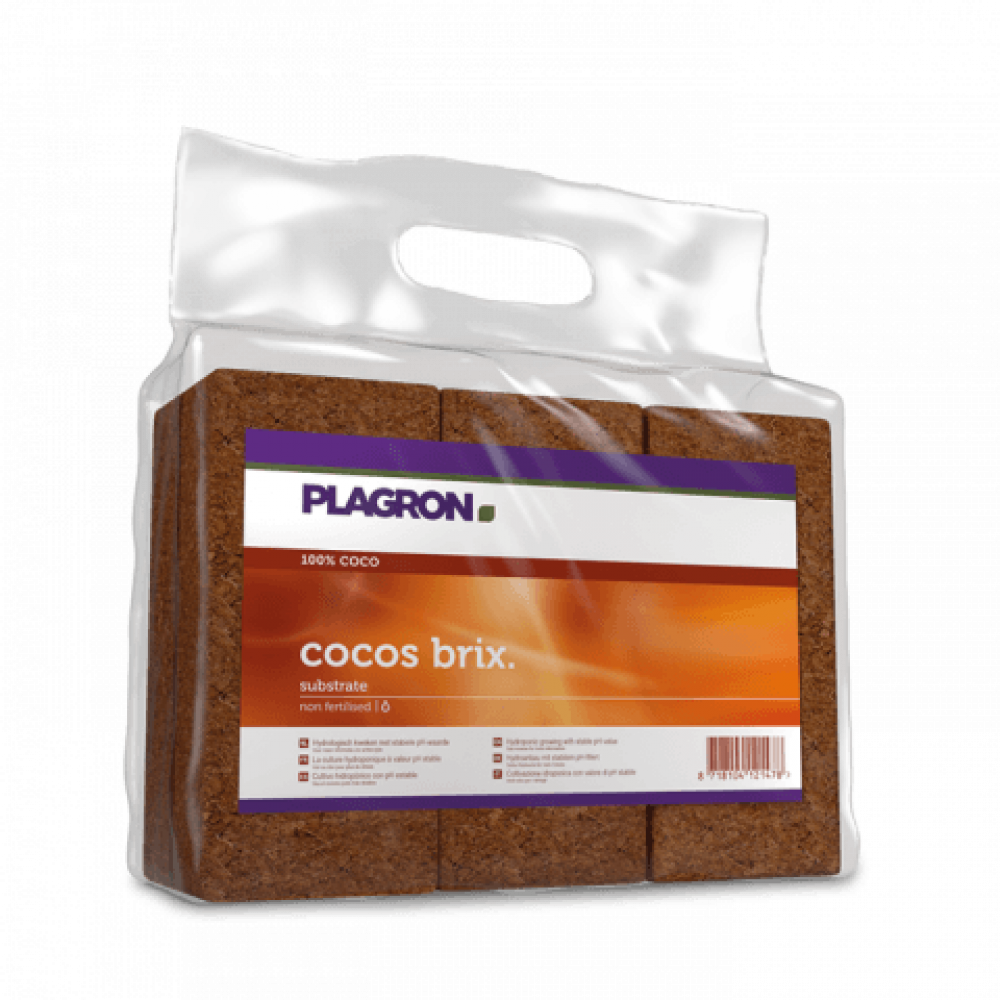 Кокосовый субстрат Plagron Cocos Brix 54 л