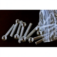 Трубка стеклянная курительная «Oil Burner» GT-037CE (10см)