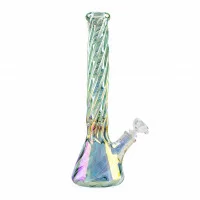 Скляний бонг Chromatech Spiral Beaker bong