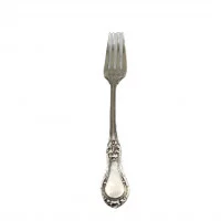 Silver dessert fork Sazikov
