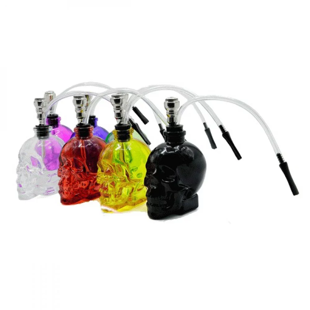 Баблер череп стеклянный