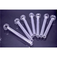 Трубка стеклянная курительная «Oil Burner» GT-039CE (15см)