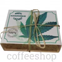 Супер скраб-мыло конопляное