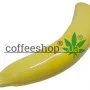 Ceramic banana smoking pipe