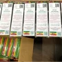 Свеча парафиновая цветная с ароматом конопли Rastacandle 